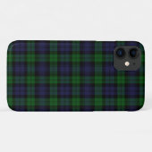 Black Watch Tartan Case-Mate iPhone Case (Achterkant (horizontaal))