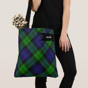 Black Watch Tartan heeft Schotse patronen Tote Bag