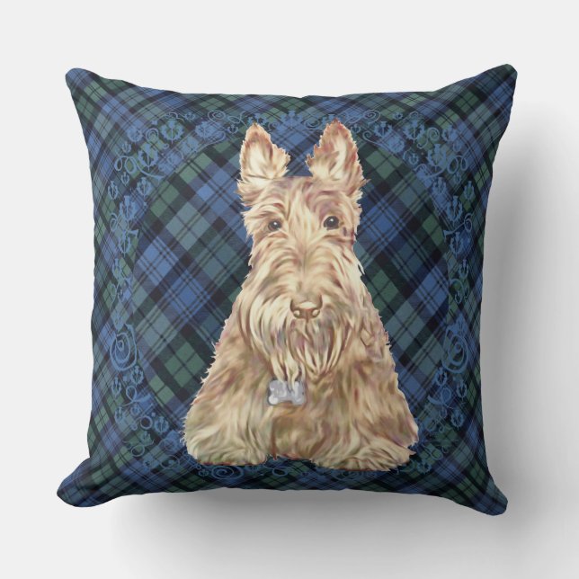 Black Watch Tartan Kussen (Voorkant)