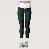 Black Watch Tartan Leggings (Voorkant)