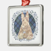 Black Watch Tartan Metalen Ornament (Links)