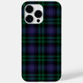 Black Watch Tartan, Plaid Case-Mate iPhone Case (Achterkant)