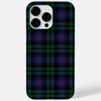 Black Watch Tartan, Plaid Case-Mate iPhone 14 Pro Max Hoesje