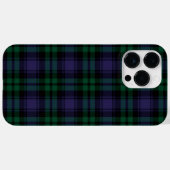 Black Watch Tartan, Plaid Case-Mate iPhone Case (Achterkant (horizontaal))