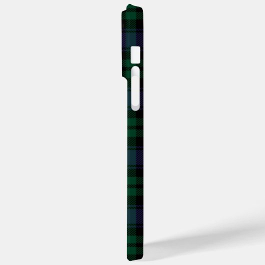 Black Watch Tartan, Plaid Case-Mate iPhone Case (Achterkant / Links)