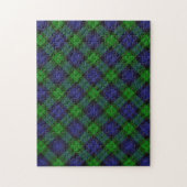 Black Watch Tartan Plaid Pattern Legpuzzel (Verticaal)
