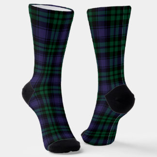 Black Watch Tartan, Plaid Sokken