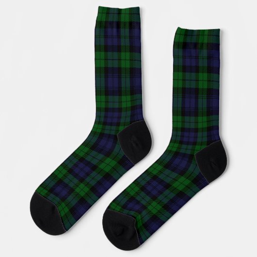Black Watch Tartan Plaid Sokken (Links)