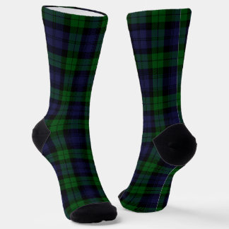 Black Watch Tartan Plaid Sokken