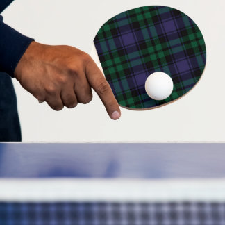 Black Watch Tartan, Plaid Tafeltennisbatje