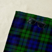 Black Watch Tartan Pset Beach Towel Strandlaken (In situ)