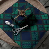 Black Watch Tartan Pset Classic Blue Green Cadeaupapier