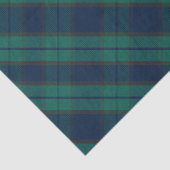 Black Watch Tartan Pset Classic Blue Green Tissuepapier (Detail)
