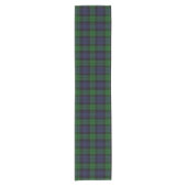 Black Watch Tartan Pset Scottish Pset Pattern Korte Tafelloper (Voorkant)