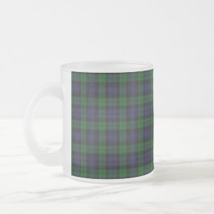 Black Watch Tartan Pset Scottish Pset Pattern Matglas Koffiemok