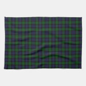 Black Watch Tartan Pset Scottish Pset Pattern Theedoek (Horizontaal)