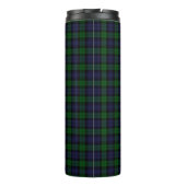 Black Watch Tartan Pset Scottish Pset Pattern Thermosbeker (Achterkant)