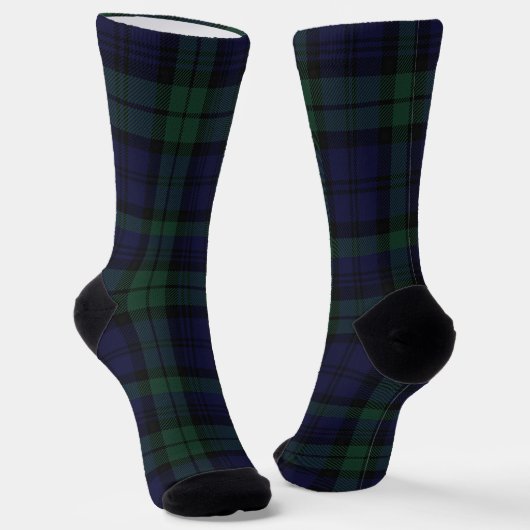 Black Watch Tartan Pset Socks Sokken (Gebogen)