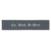Black Watch Tartan Pset Table Runner Korte Tafelloper (Horizontaal)