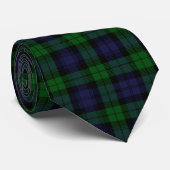 Black Watch Tartan Stropdas (Opgerold)