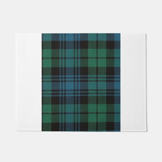 Black Watch Tartan teruggezet Deurmat (Voorkant)