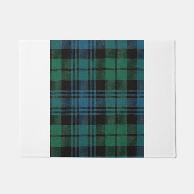 Black Watch Tartan teruggezet Deurmat (Voorkant)