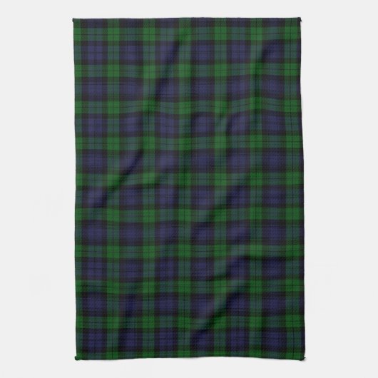 Black Watch Tartan Theedoek (Verticaal)