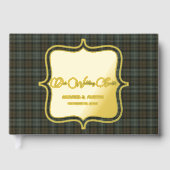 Black Watch Weathered Original Scottish Tartan Gastenboek (Voorkant)