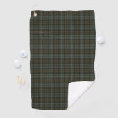 Black Watch Weathered Original Scottish Tartan Golfhanddoek (Insitu)