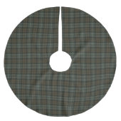 Black Watch Weathered Scottish Tartan Kerstboom Rok (Voorkant)