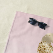 Black Waterverf Inspirerend Gold Unicorn Strandlaken (In situ)