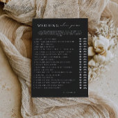 Black Wedding Shoe Game Sjabloon, Kaart