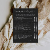 Black Wedding Shoe Game Sjabloon, Kaart