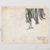 Black Weeping Willow Program Hoesje (Voorkant / Achterkant)