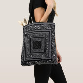 Black Western Bandana Tote Bag (Dichtbij)