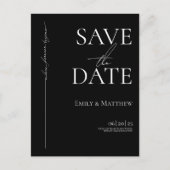 Black Where Forever Begins is het vervolg op Save  Aankondigingskaart (Voorkant)