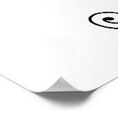 Black Whimsy Kat 10 Poster (Hoek)