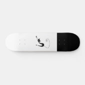 Black Whimsy Kat 2 Persoonlijk Skateboard (Horizontaal)