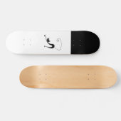 Black Whimsy Kat 2 Persoonlijk Skateboard (Horizontaal)