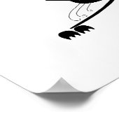 Black Whimsy Kat 2 Poster (Hoek)