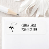 Black Whimsy Kat 3 Etiket (Insitu)