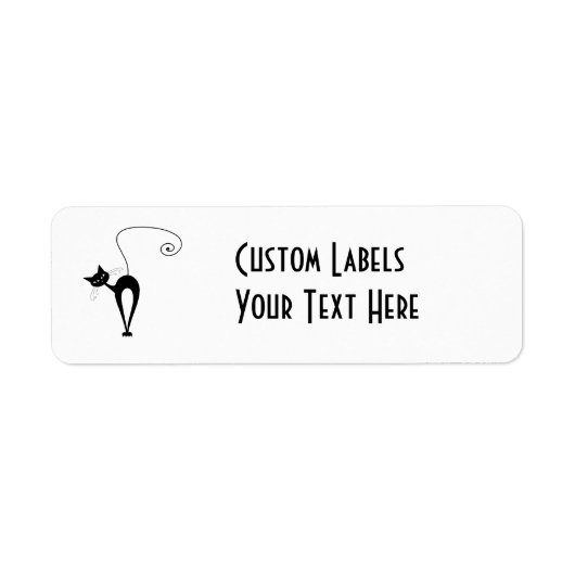 Black Whimsy Kat 3 Etiket (Voorkant)