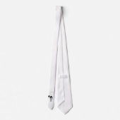 Black Whimsy Kat 3 Stropdas (Achterkant)