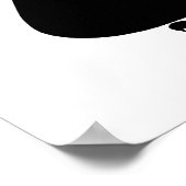 Black Whimsy Kat 4 Poster (Hoek)