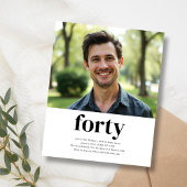 Black & White 40ste verjaardag