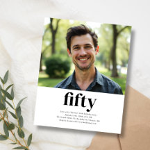 Black & White 50ste verjaardag