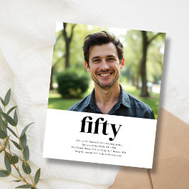 Black & White 50ste verjaardag