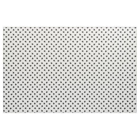 Black White Afstuderen Pattern Stof (Yard (91,4 cm))