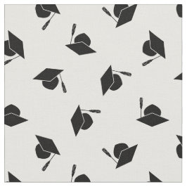 Black White Afstuderen Pattern Stof