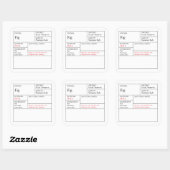 Black & White Apothecary Fig label (Vel)